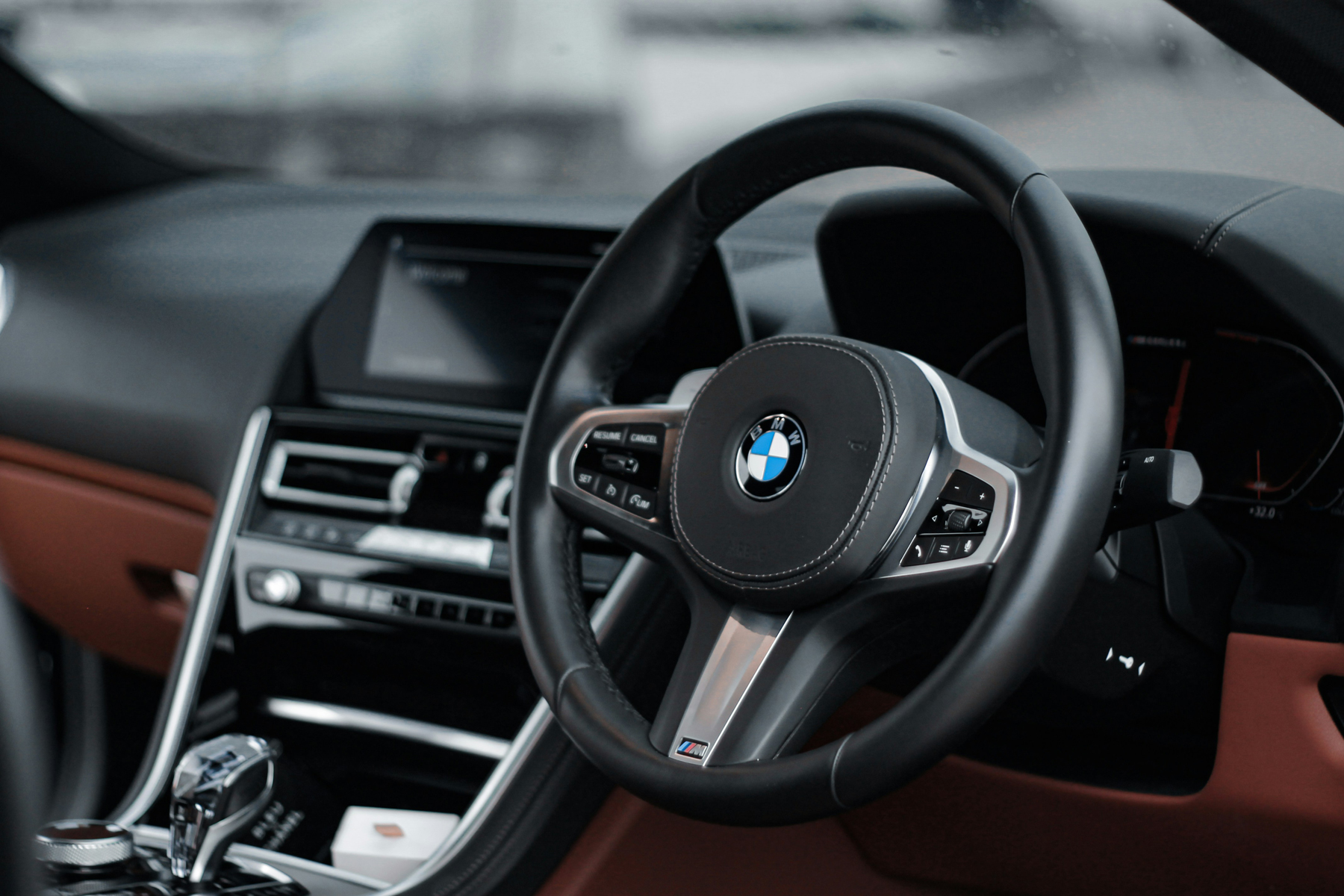 Stark verschmutztes Fahrzeuginterieur